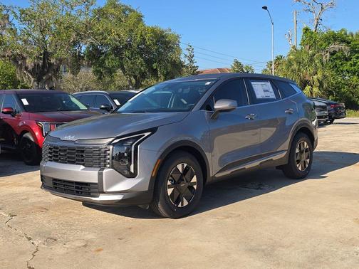 Steel Gray 2026 Kia Sportage Hybrid LX