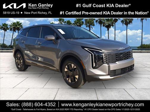 Steel Gray 2026 Kia Sportage Hybrid LX
