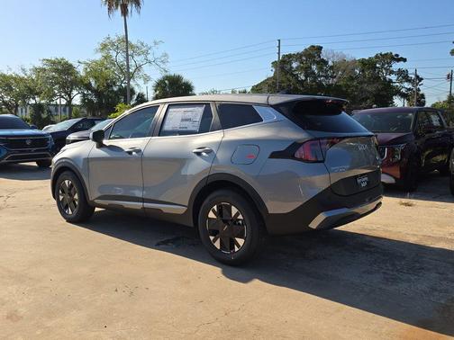 Steel Gray 2026 Kia Sportage Hybrid LX