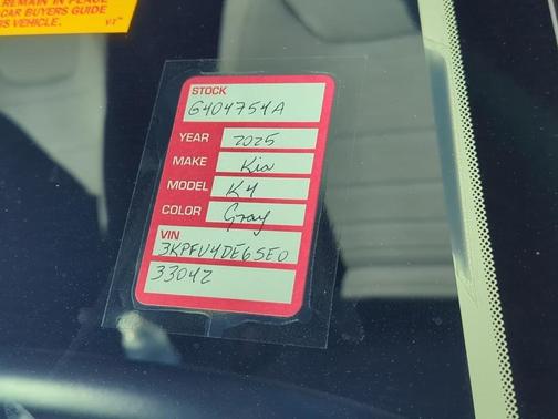 2025 Kia K4 EX