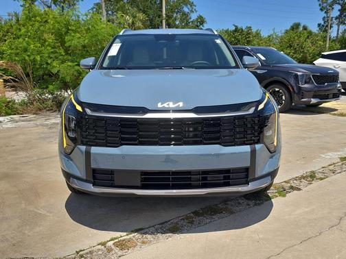 Blue 2026 Kia Sportage Hybrid EX