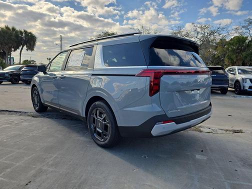 Ceramic Silver 2026 Kia Carnival Hybrid EX