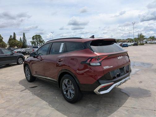 Red 2025 Kia Sportage SX