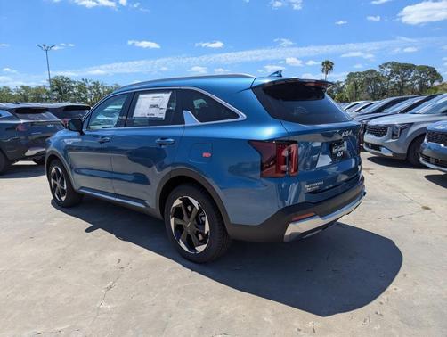 Mineral Blue 2026 Kia Sorento Hybrid EX