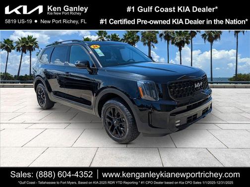 Ebony Black 2024 Kia Telluride SX-Prestige X-Pro