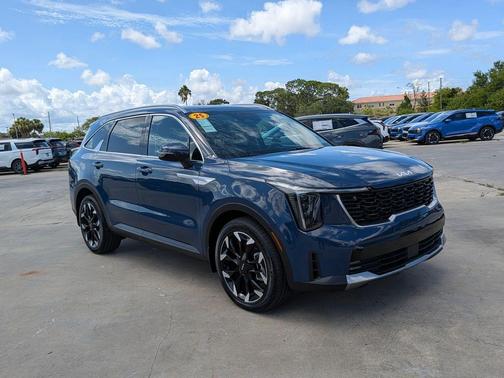 Midnight Black 2025 Kia Sorento EX