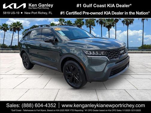 Aruba Green 2022 Kia Sorento S