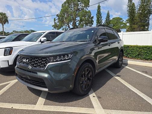 Aruba Green 2022 Kia Sorento S
