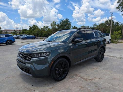 Aruba Green 2022 Kia Sorento S