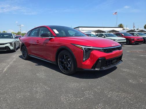 Currant Red 2026 Kia K4 GT-LINE