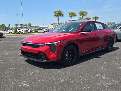 Currant Red 2026 Kia K4 GT-LINE