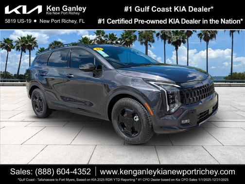 Gray Metallic 2026 Kia Sportage X-Pro Prestige
