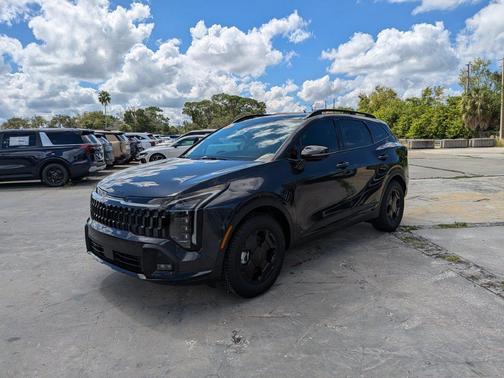 Gray Metallic 2026 Kia Sportage X-Pro Prestige