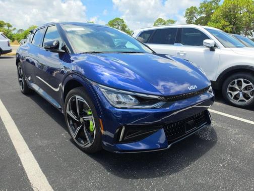 Blue 2024 Kia EV6 GT