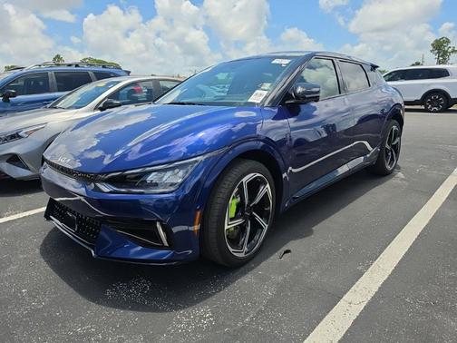 Blue 2024 Kia EV6 GT