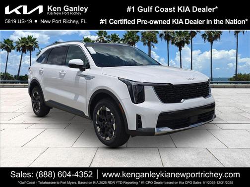 Glacier White 2026 Kia Sorento S