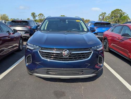 Sapphire Metallic 2023 Buick Envision Essence