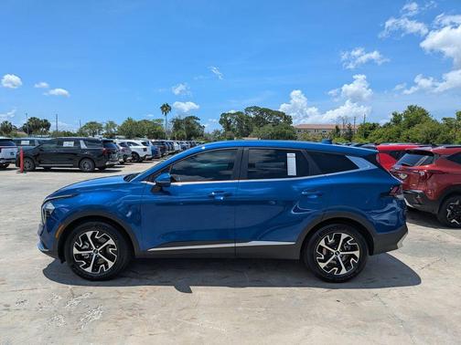 Sapphire Blue 2023 Kia Sportage EX