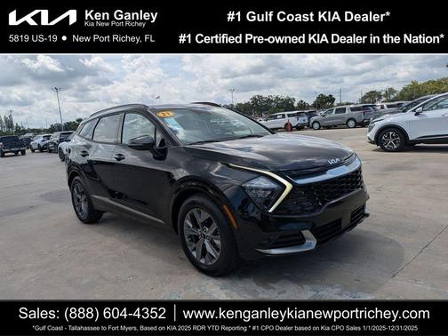 Ebony Black 2023 Kia Sportage SX