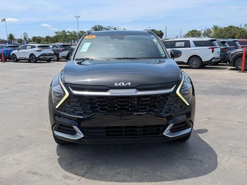 Fusion Orange 2025 Kia Sportage Hybrid EX