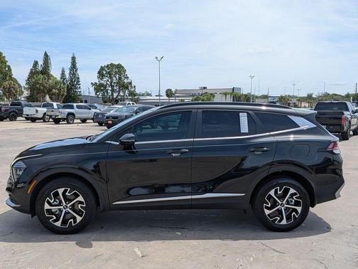 Fusion Orange 2025 Kia Sportage Hybrid EX