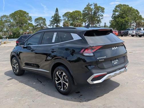 Fusion Orange 2025 Kia Sportage Hybrid EX