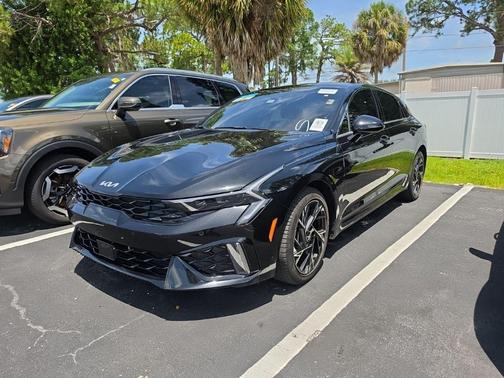 Aurora Black Pearl 2025 Kia K5 GT-Line