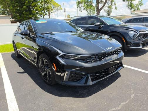 Aurora Black Pearl 2025 Kia K5 GT-Line
