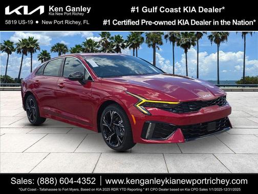 Runway Red 2026 Kia K5 GT-Line