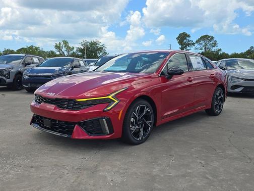 Runway Red 2026 Kia K5 GT-Line