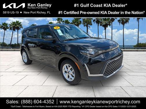 Black 2025 Kia Soul LX