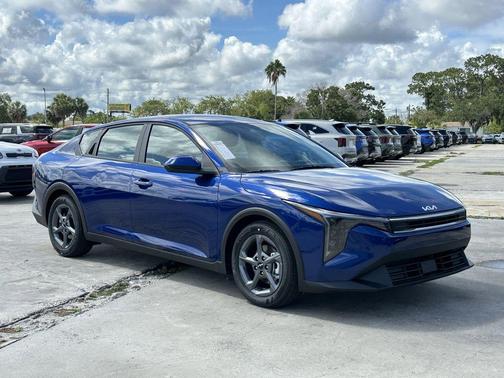 Deep Sea Blue 2026 Kia K4 LXS