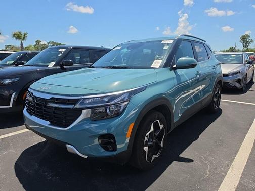 Blue 2026 Kia Seltos EX