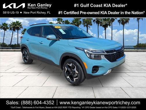 Blue 2026 Kia Seltos EX