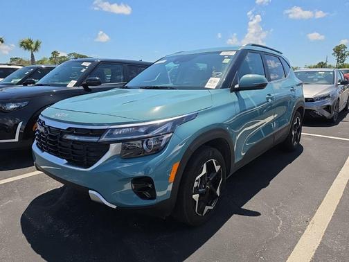 Blue 2026 Kia Seltos EX