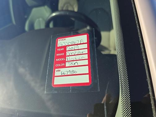 2019 Chrysler Pacifica Touring-L Plus