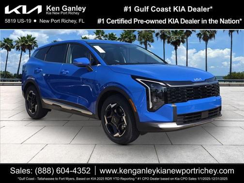 Blue 2026 Kia Sportage EX