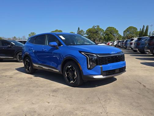 Blue 2026 Kia Sportage EX