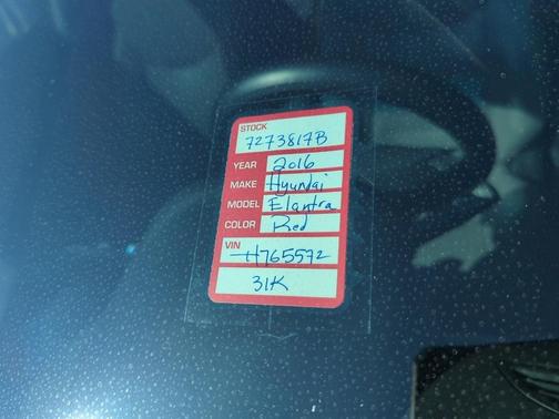 2016 Hyundai ELANTRA Limited