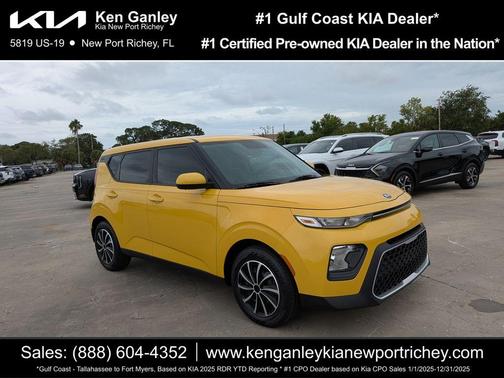 Solar Yellow 2020 Kia Soul LX