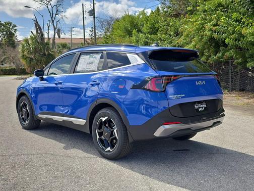 Blue 2026 Kia Sportage EX