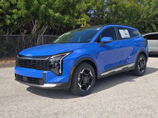Blue 2026 Kia Sportage EX