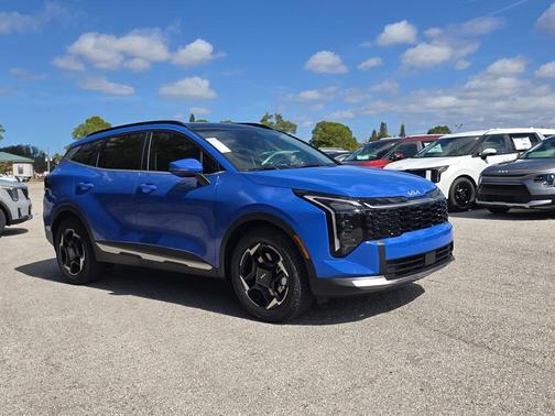 Blue 2026 Kia Sportage EX
