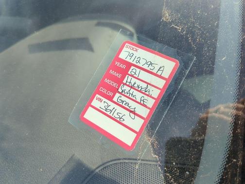 Portofino Gray 2021 Hyundai SANTA FE SEL