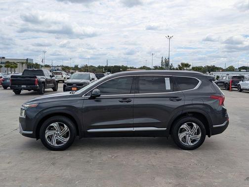 Portofino Gray 2021 Hyundai SANTA FE SEL