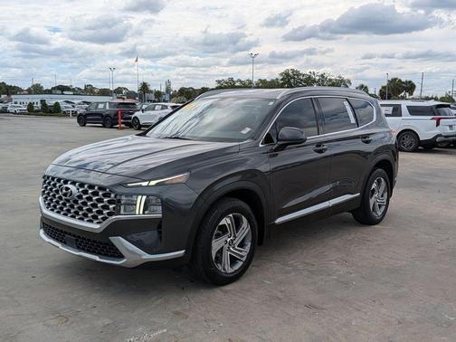 Portofino Gray 2021 Hyundai SANTA FE SEL