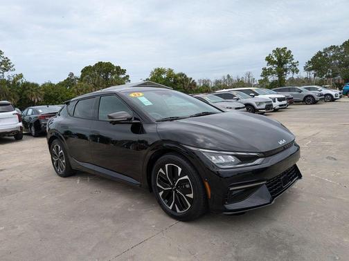 Aurora Black Pearl 2023 Kia EV6 GT-Line