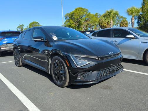 Ebony Black 2025 Kia EV6 GT-Line