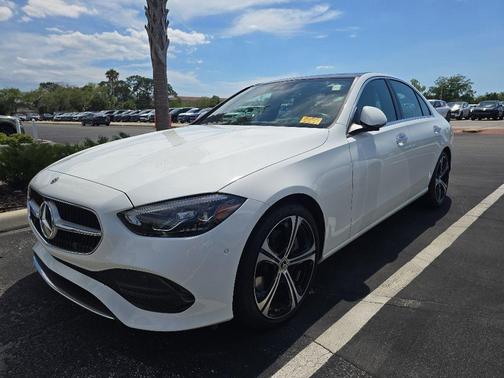 Polar White 2023 Mercedes-Benz C-Class C 300