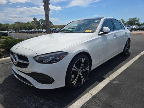 Polar White 2023 Mercedes-Benz C-Class C 300